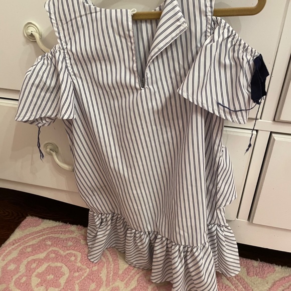 Habitual girl navy and white dress  from Bloomingdales - Picture 4 of 7